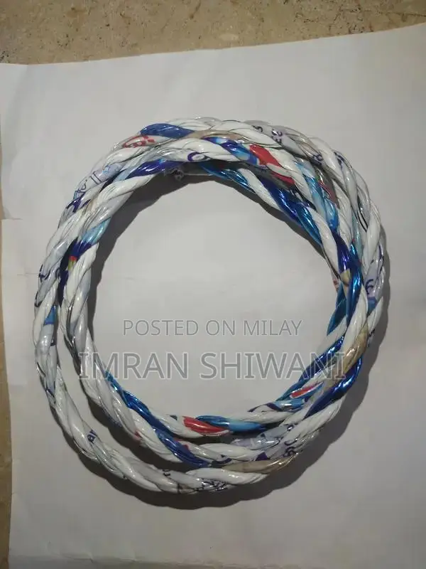 Multicolor PP Poly Tape Rope - Multiple Sizes