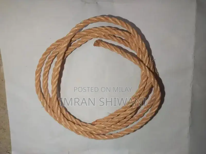 Multicolor PP Poly Tape Rope - Multiple Sizes