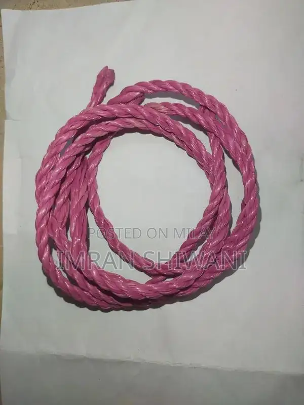 Multicolor PP Poly Tape Rope - Multiple Sizes