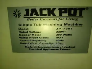 Compact Front-Load Washing Machine, Reliable Home Appliance