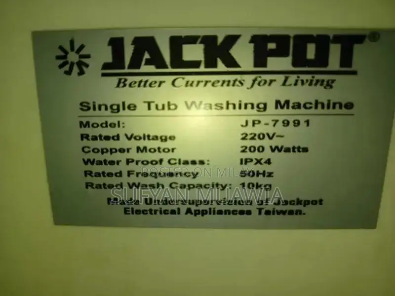 Compact Front-Load Washing Machine, Reliable Home Appliance