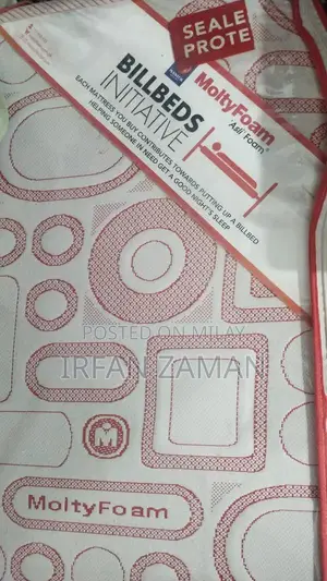 Molty Foam King Size Mattress with Cover