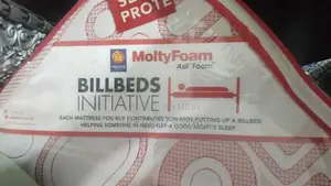 Molty Foam King Size Mattress with Cover