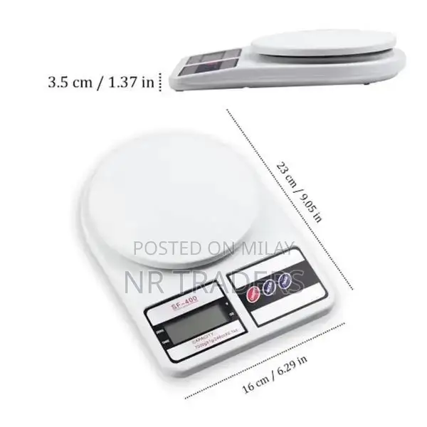 Digital Kitchen Scale 10kg Precision 1g-10000g LCD Display