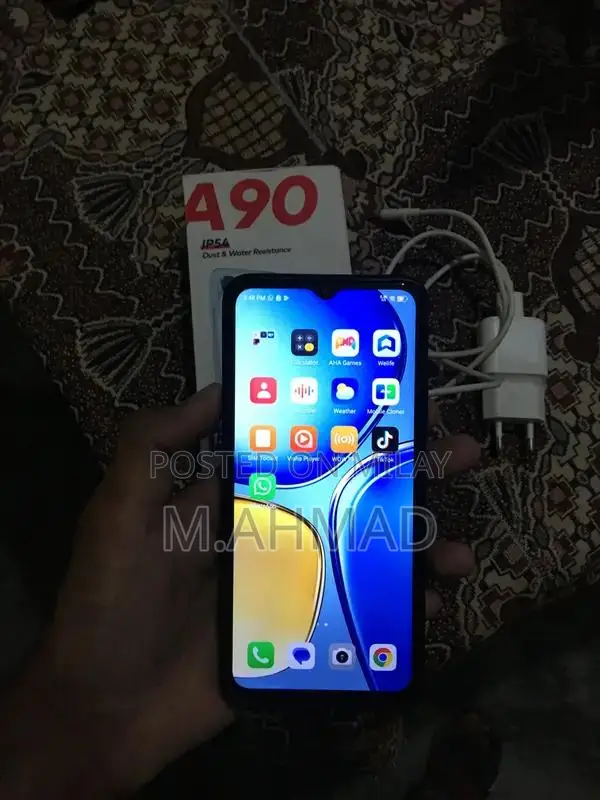 Itel A90 Smartphone - 4GB RAM, 128GB Storage, Excellent Condition