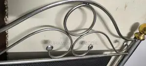 Photo - Classic Single Iron Bed Frame - Elegant and Sturdy Design