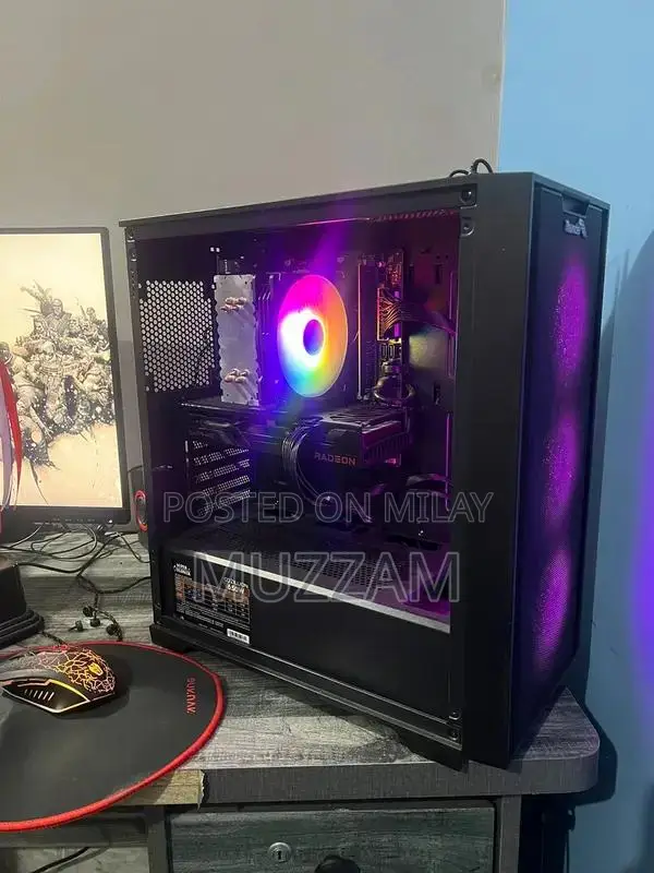 Gaming PC Bundle: i5 12400F, RX 6600 XT, 27" Curved Monitor