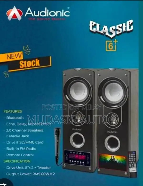 Audionic Classic 6 Plus Wireless Earphones