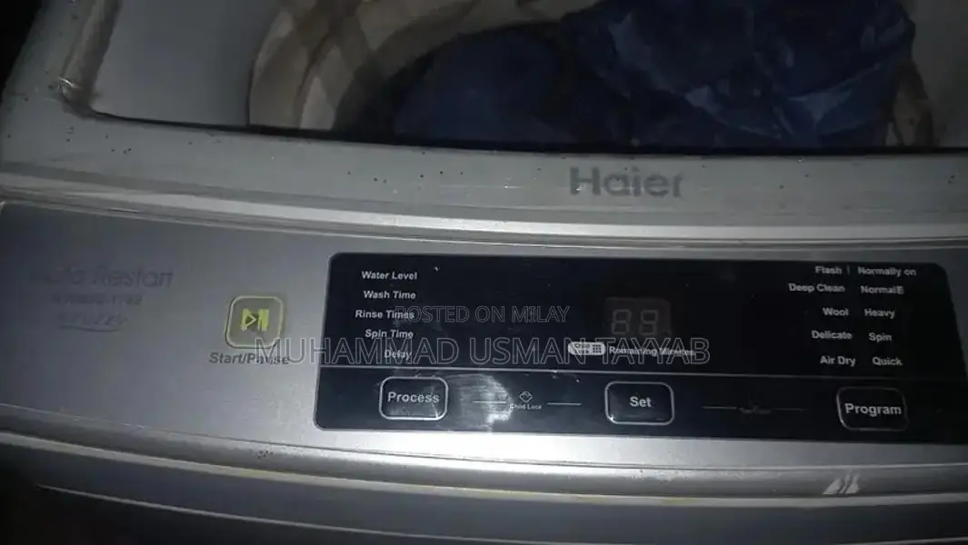 Haier Automatic Washing Machine - Efficient Home Laundry Solution