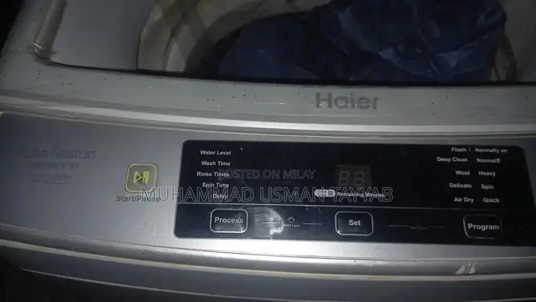 Haier Automatic Washing Machine - Efficient Home Laundry Solution
