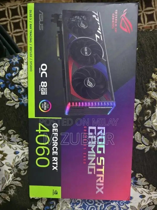 Asus RTX 8GB Graphics Card for High-Performance Gaming