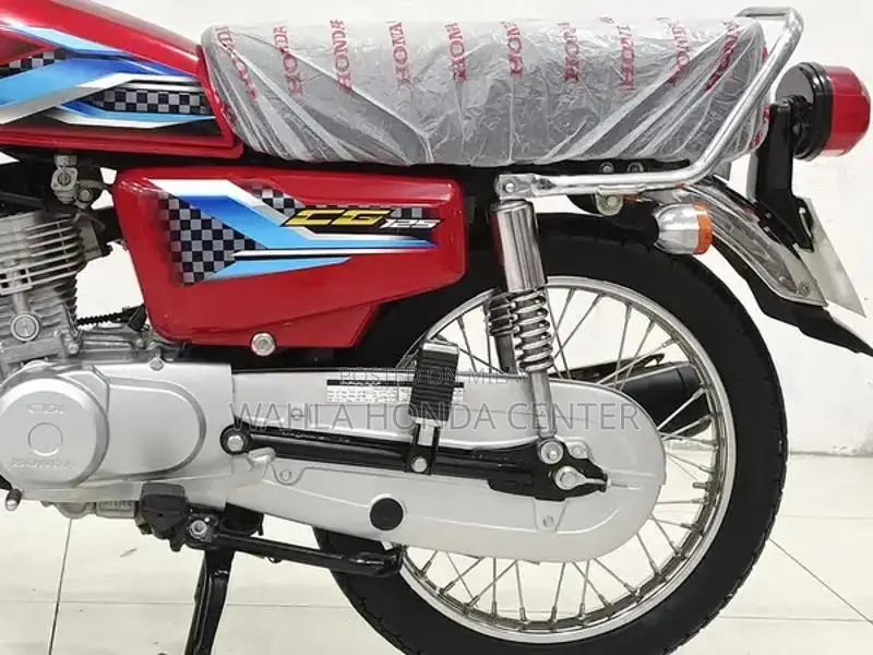 Honda CG-125 Motorcycle 2024 Model Single Cylinder Bike