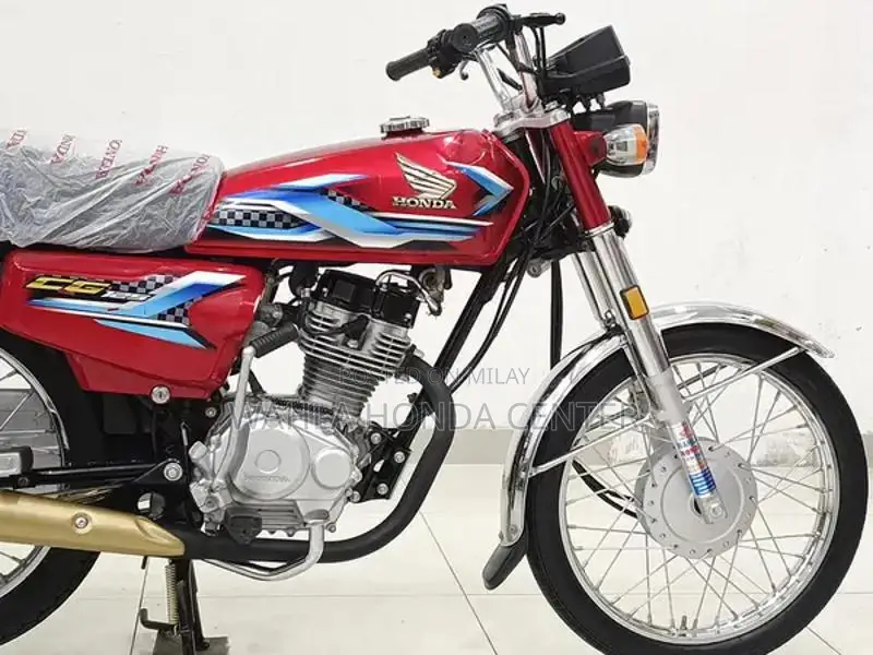 Honda CG-125 Motorcycle 2024 Model Single Cylinder Bike