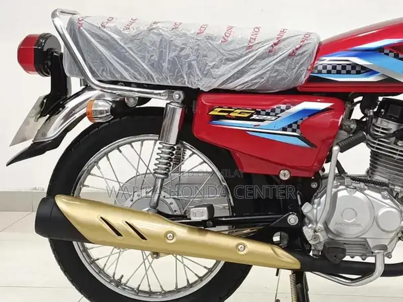 Honda CG-125 Motorcycle 2024 Model Single Cylinder Bike