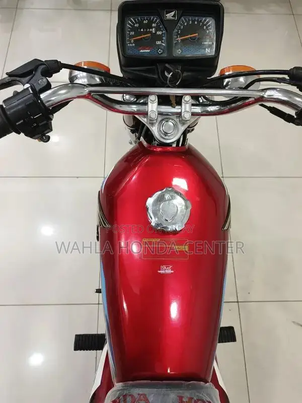 Honda CG-125 Motorcycle 2024 Model Single Cylinder Bike