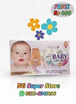 Photo - Soft Touch Baby Care 4-Piece Gift Set: Gentle Skincare Essentials