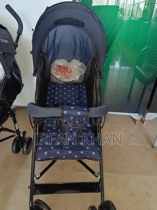 Baby Stroller with Black Cooler - New Condition