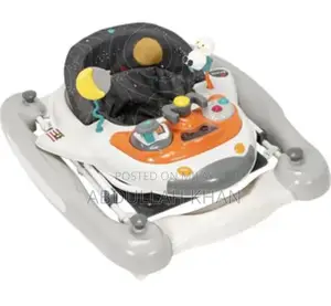 Photo - Astronaut-Themed Baby Walker with Rocking Function