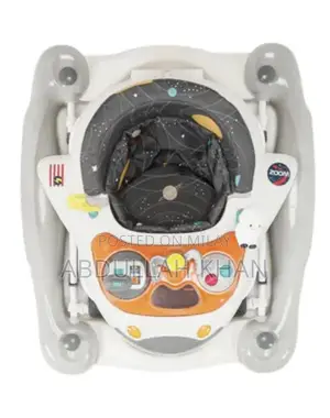 Astronaut-Themed Baby Walker with Rocking Function