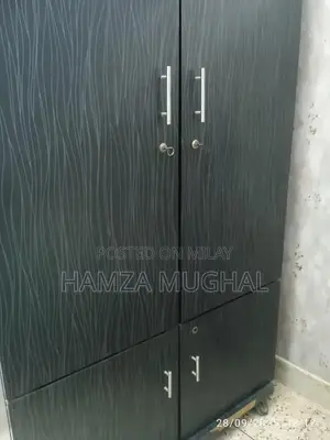 Photo - Wooden Wardrobe with Minor Repairs Needed