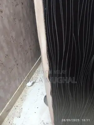 Wooden Wardrobe with Minor Repairs Needed