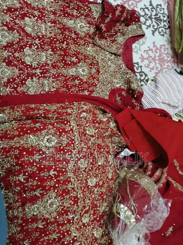 Elegant Barat Wedding Bridal Dress - Lightly Worn