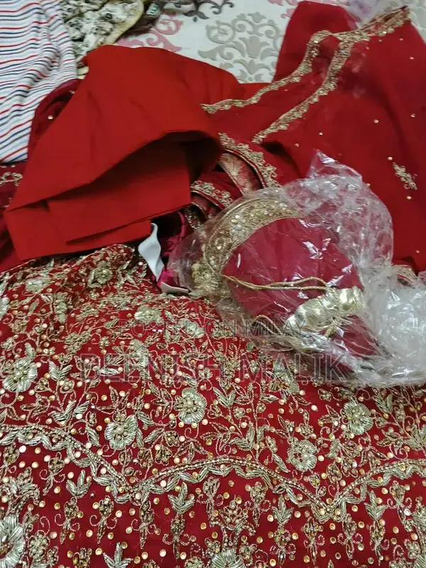 Elegant Barat Wedding Bridal Dress - Lightly Worn