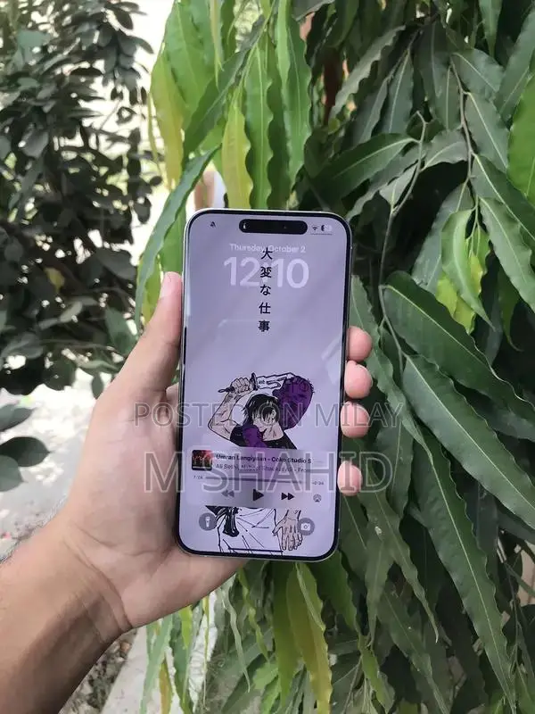 iPhone Pro Max White Titanium 256GB Excellent Condition