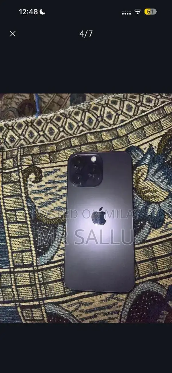 iPhone 14 Pro Max 128GB Purple Smartphone