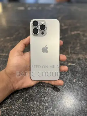 iPhone Pro Max 256GB Titanium Smartphone