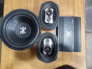 High-Power 12-Inch Xplode Woofer Sound System with 4-Channel Amplifier