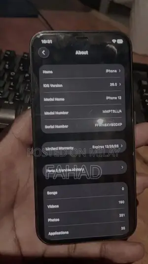 Apple iPhone 12 Smartphone with Battery Health