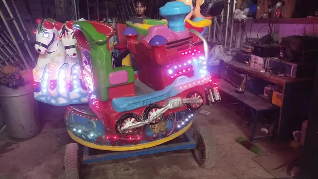 Battery Powered Kids Swing with Trali Mounting