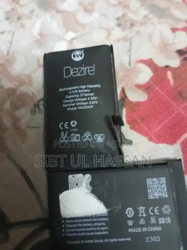 Replacement Phone Battery with High Health Performance