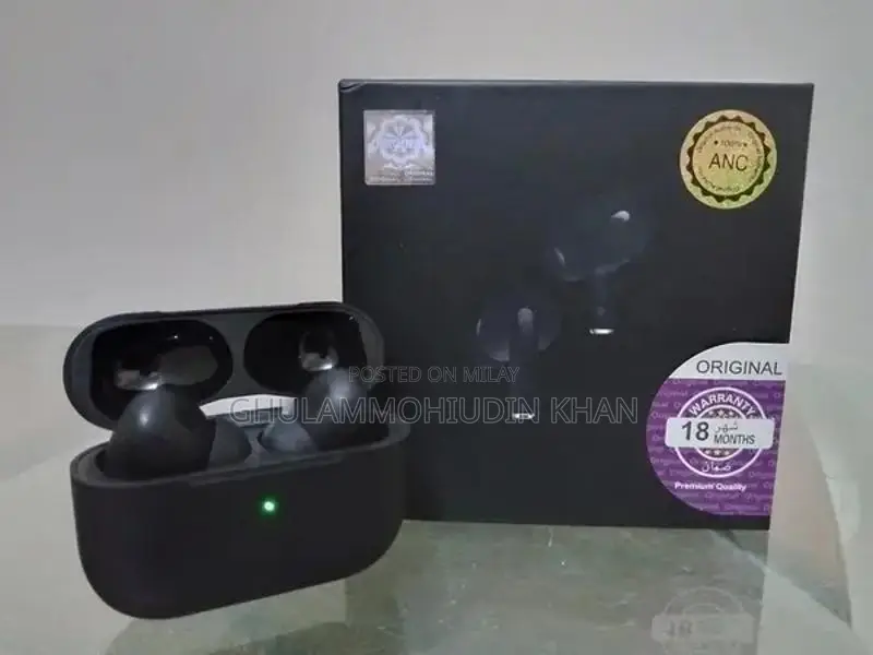 ANC Wireless Earbuds with High-Quality Bass and Noise Cancellation