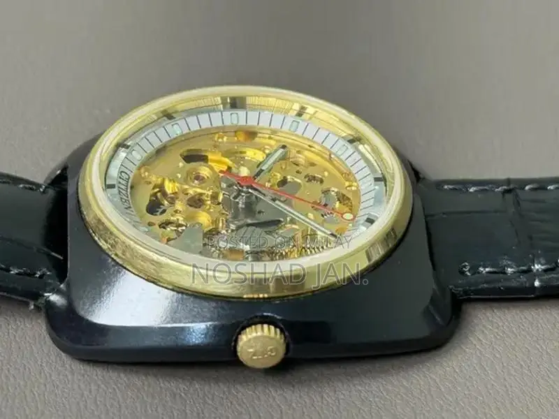 Vintage Citizen Automatic Skeleton Watch - Classic Japanese Timepiece