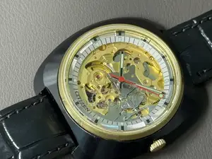 Vintage Citizen Automatic Skeleton Watch - Classic Japanese Timepiece