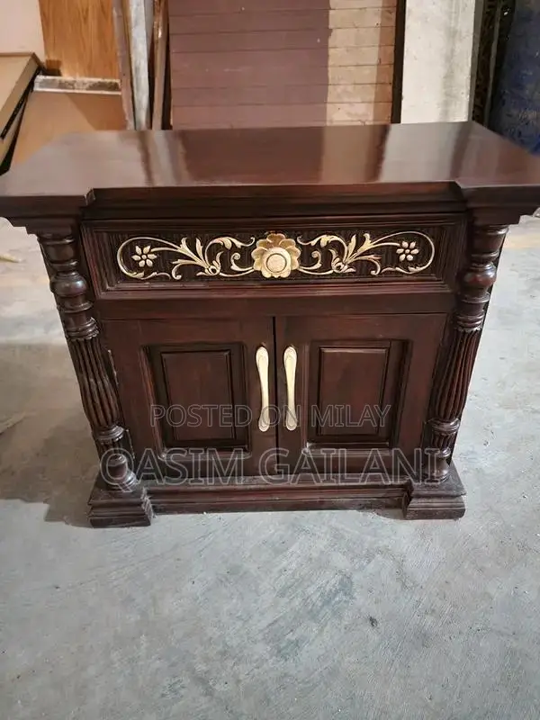 Modern Bedroom Furniture Set - Side Table, Dresser, and Showcase