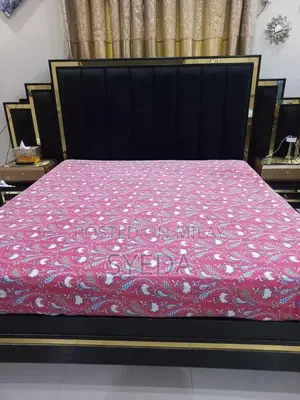 Photo - Bed and Matching Dressing Table Set in Pristine Condition