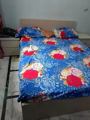 Photo - Compact Bedside Table Cupboard Storage Cabinet