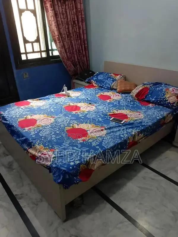 Compact Bedside Table Cupboard Storage Cabinet