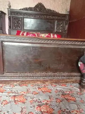 Wooden Bedside Table - Large 6/6 Size Handcrafted Nightstand