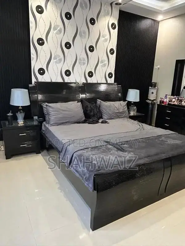 Complete Bedroom Set with Dressing Table and Side Tables