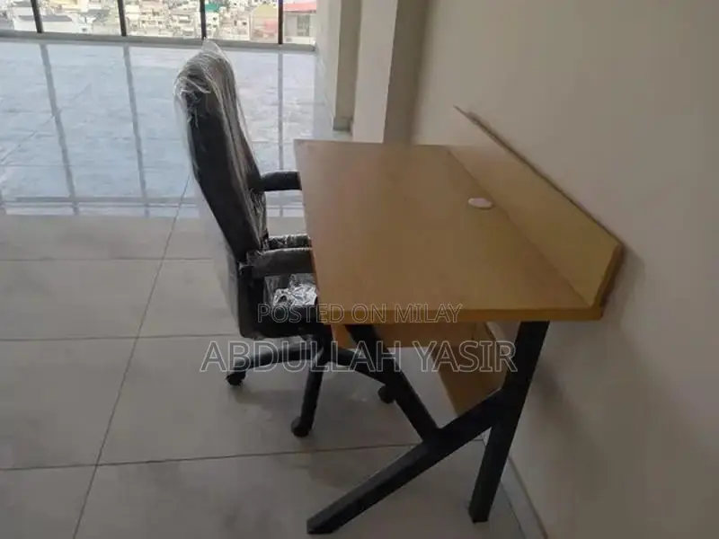 Ergonomic Office Chair and Workstation Set