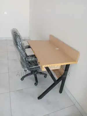 Ergonomic Office Chair and Workstation Set