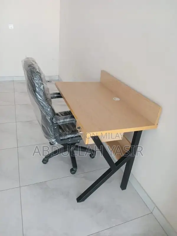 Ergonomic Office Chair and Workstation Set