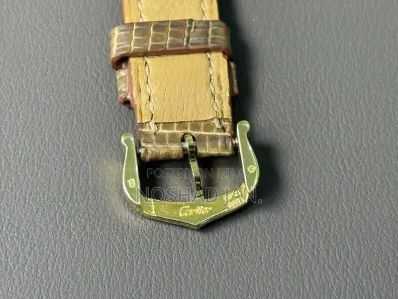 Cartier Luxury Gold-Plated Quartz Ladies Dress Watch - Swiss Craftsman