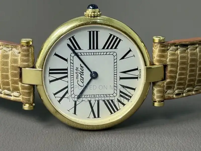 Cartier Luxury Gold-Plated Quartz Ladies Dress Watch - Swiss Craftsman