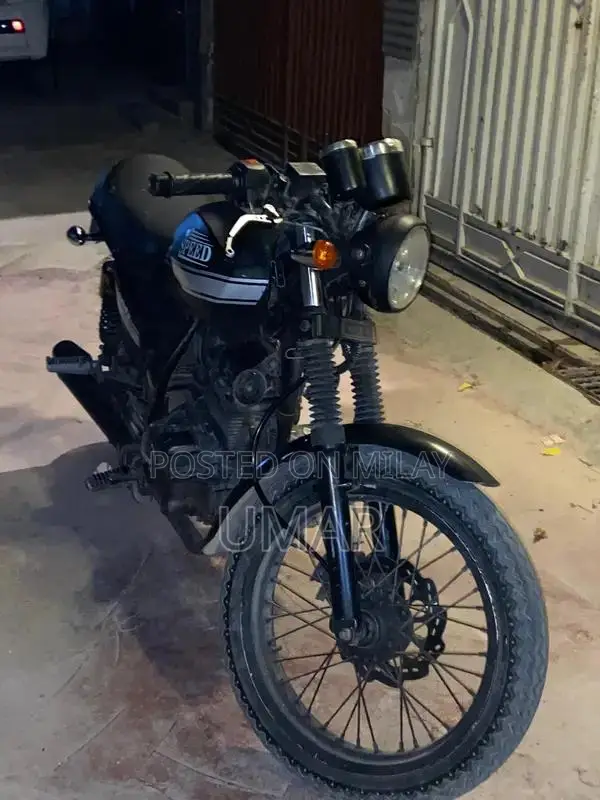 HiSpeed Infinity 150cc Motorcycle - Matte Black Sport Bike