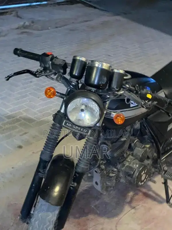 HiSpeed Infinity 150cc Motorcycle - Matte Black Sport Bike